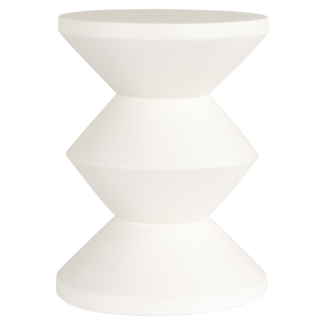 Richmond Interiors Bijzettafel Bloomstone white 35Ø