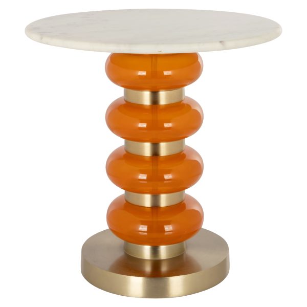 Richmond Interiors Bijzettafel Boann orange