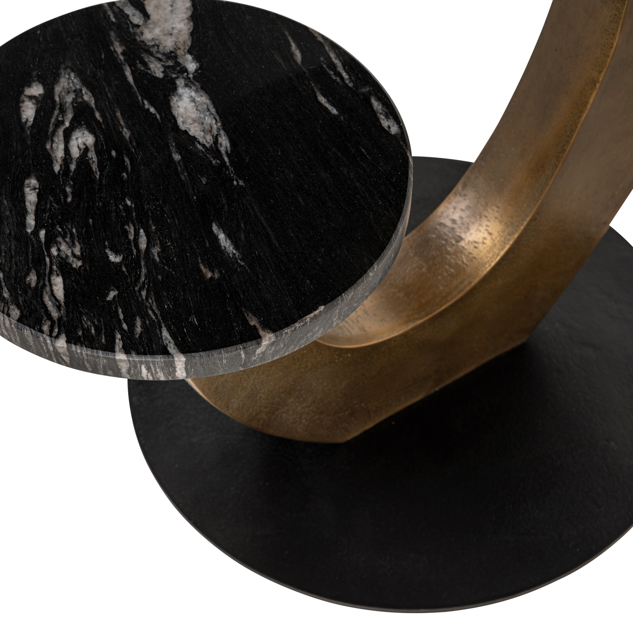 Richmond Interiors Bijzettafel Tibby black