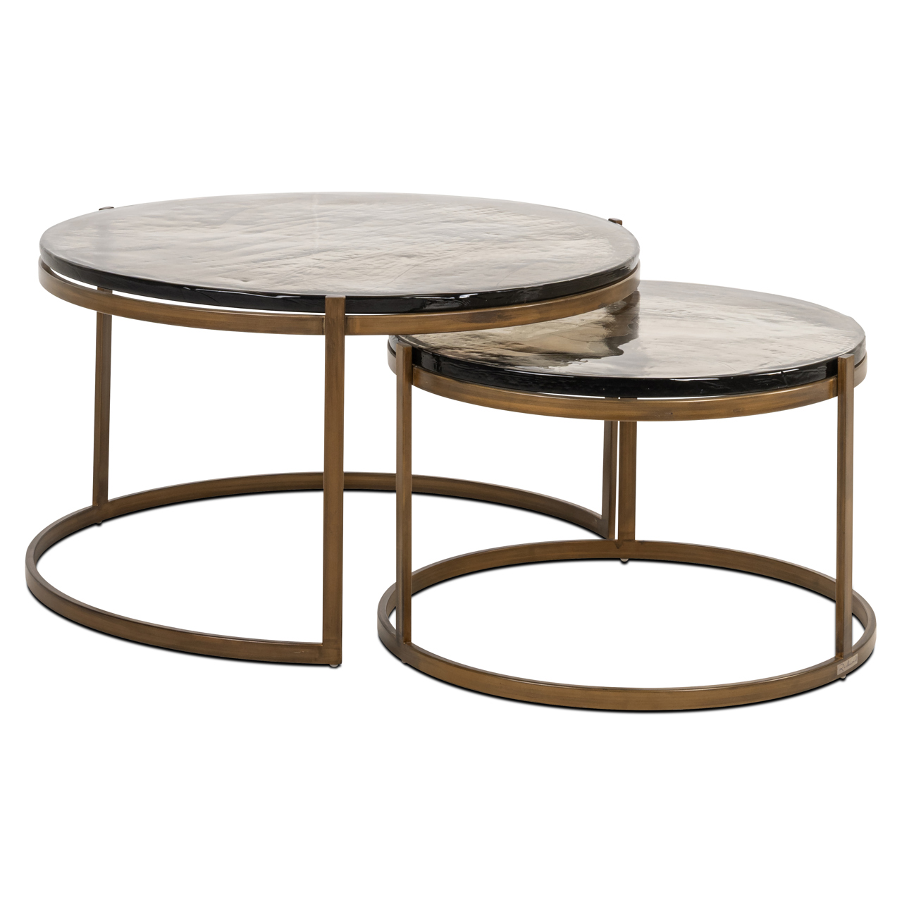Richmond Interiors Salontafel Cleo gold (Set of 2)