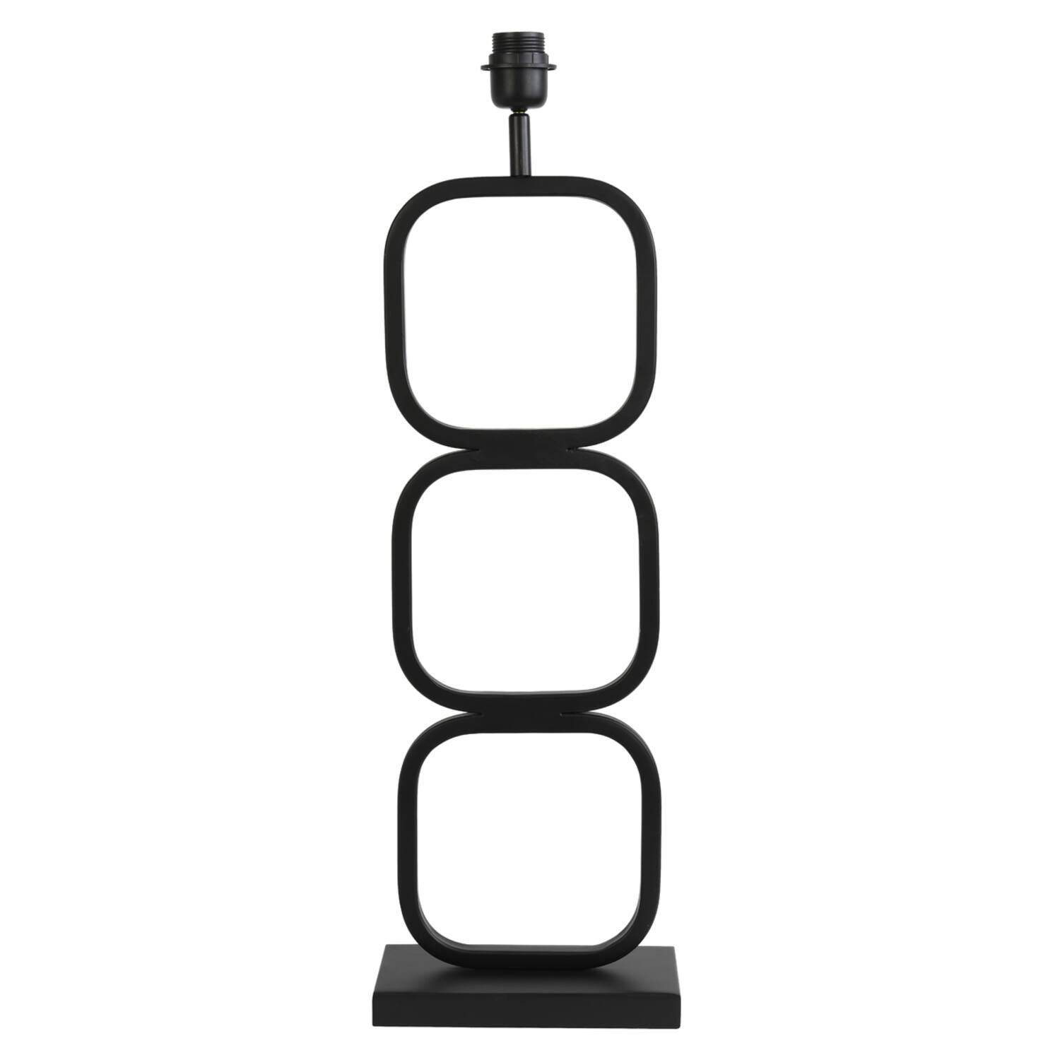 Light & Living Lampvoet 23x11,5x69 cm LUTIKA mat zwart