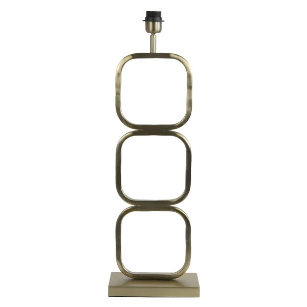 Light & Living Lampvoet 23x11,5x69 cm LUTIKA licht goud