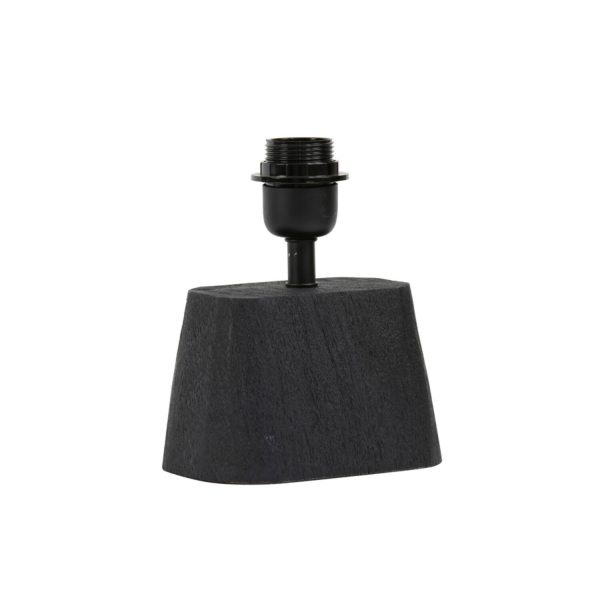Light & Living Lampvoet 16x10x21 cm KARDAN hout mat zwart