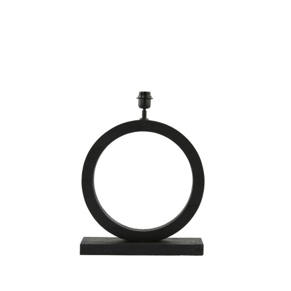Light & Living Lampvoet 41x13x55 cm TINAR hout mat zwart