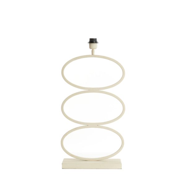 Light & Living Lampvoet 33x17x59 cm STELIUS crème