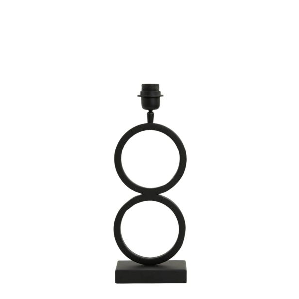 Light & Living Lampvoet 15x10x36 cm STELIOS mat zwart