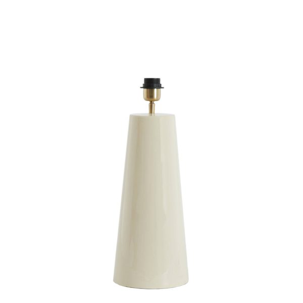 Light & Living Lampvoet Ø18x43 cm YELOS glans crème
