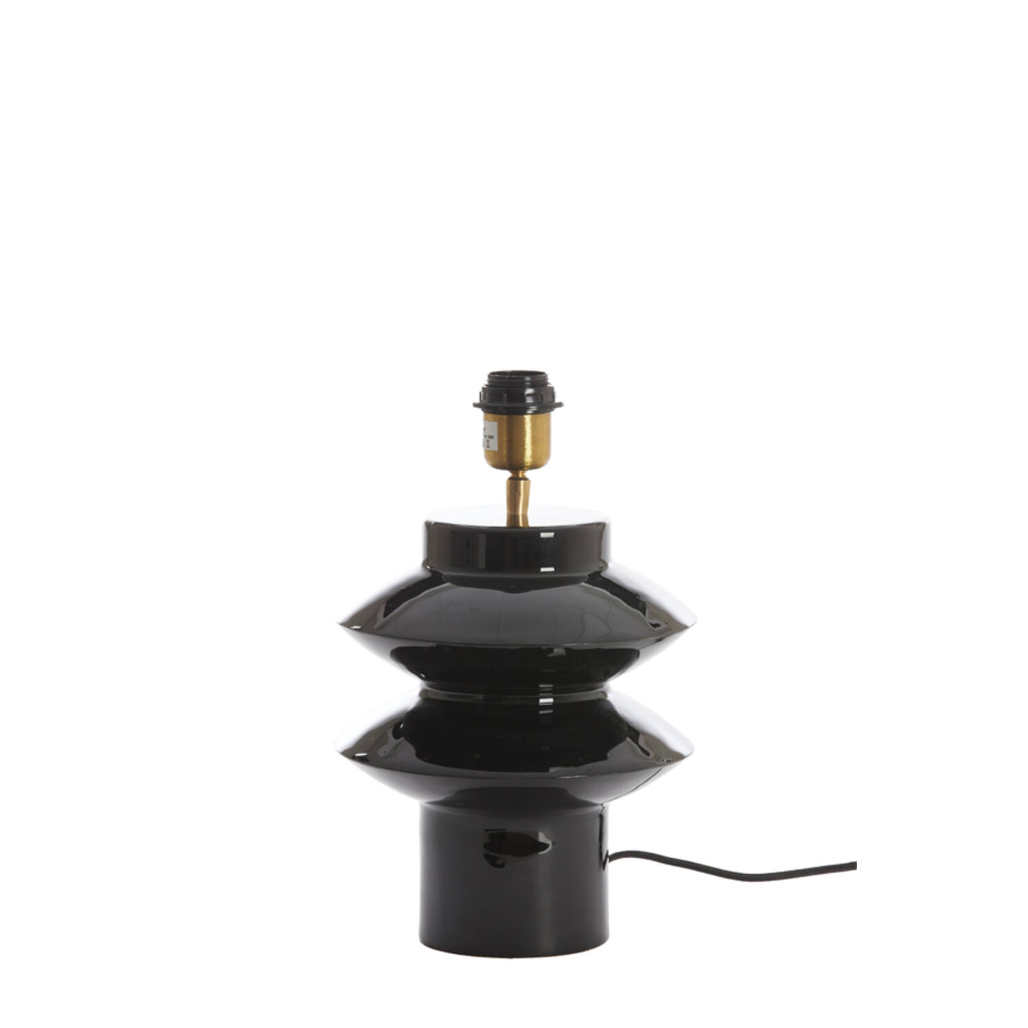 Light & Living Lampvoet Ø22x26 cm PETCH glans zwart