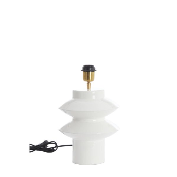 Light & Living Lampvoet Ø22x26 cm PETCH glans wit