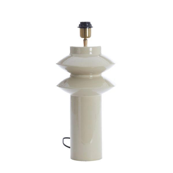 Light & Living Lampvoet Ø22x40 cm PETCH glans licht grijs
