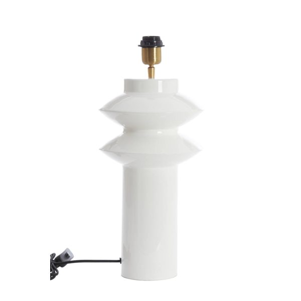 Light & Living Lampvoet Ø22x40 cm PETCH glans wit