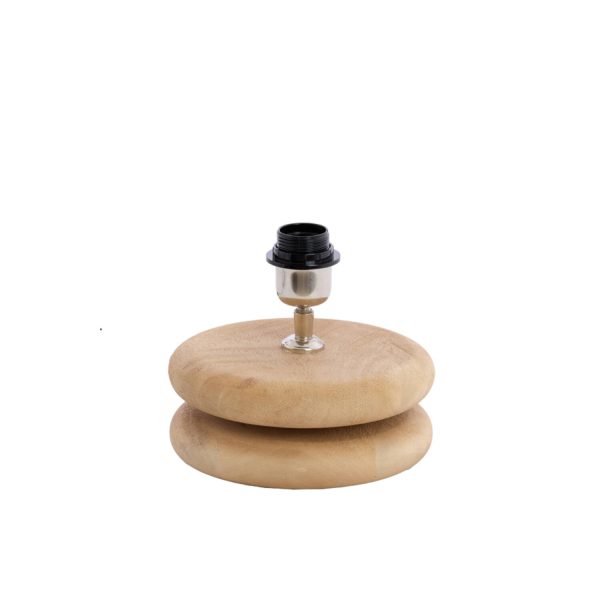 Light & Living Lampvoet Ø20x9 cm EBOLI hout mat naturel