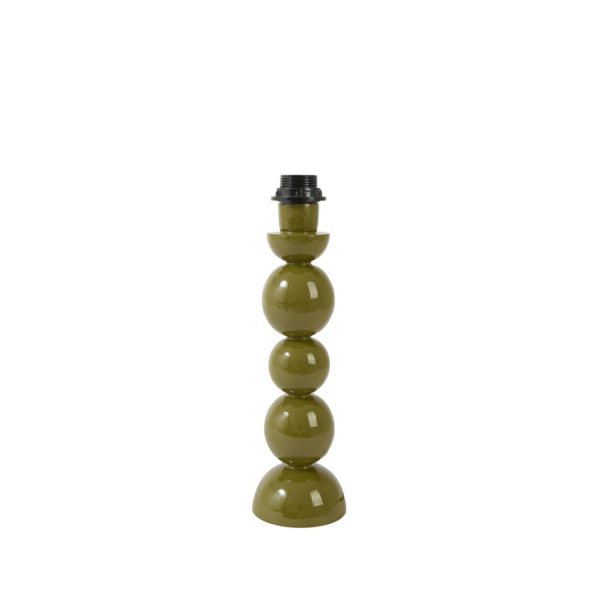 Light & Living Lampvoet Ø10x36 cm BARLES glans olijf groen