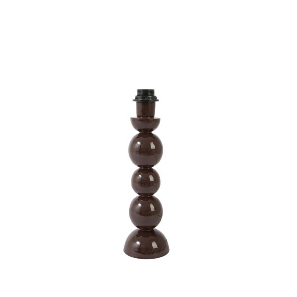 Light & Living Lampvoet Ø10x36 cm BARLES glans donker bruin