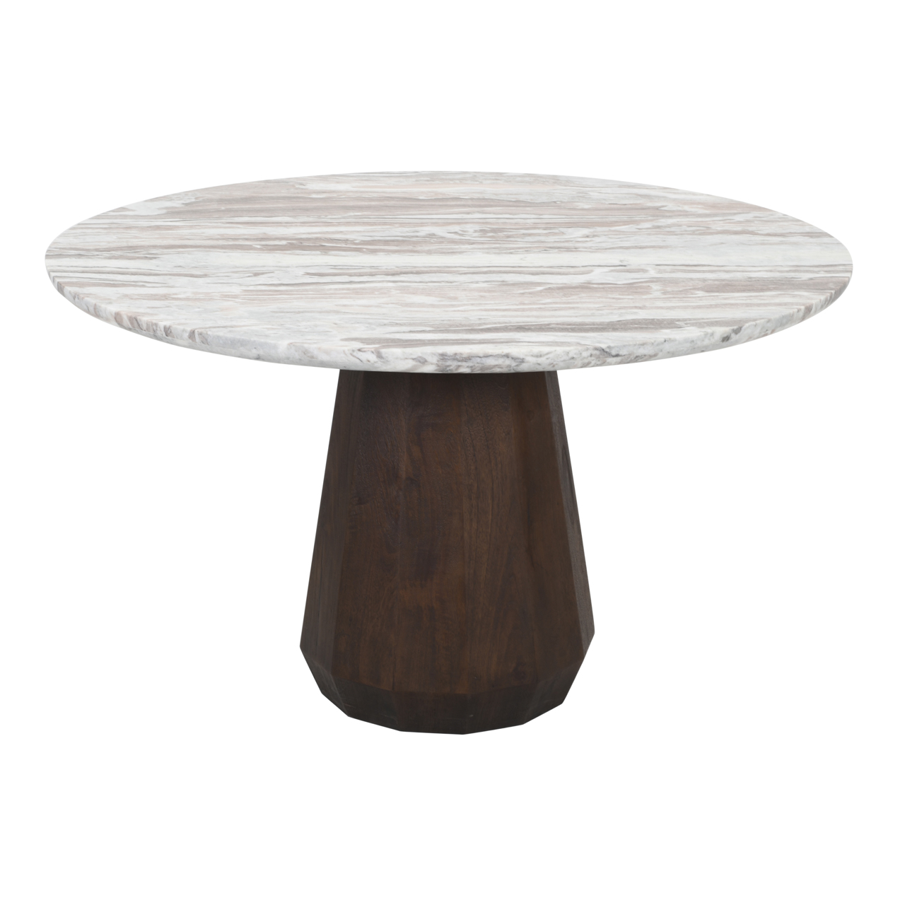 Richmond Interiors Eettafel Oberoy Blush beige 130Ø