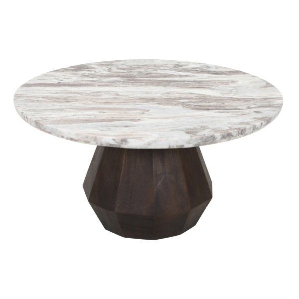 Richmond Interiors Salontafel Oberoy Blush beige 80Ø