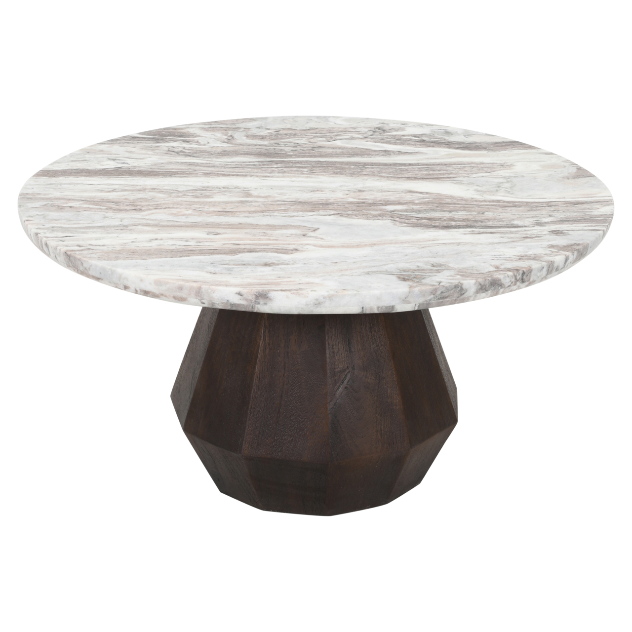 Richmond Interiors Salontafel Oberoy Blush beige 80Ø