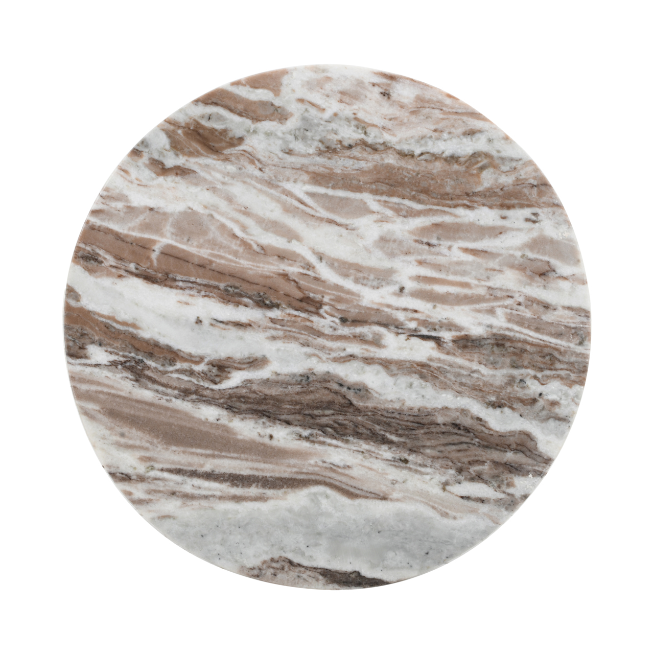Richmond Interiors Bijzettafel Oberoy Blush beige 45Ø