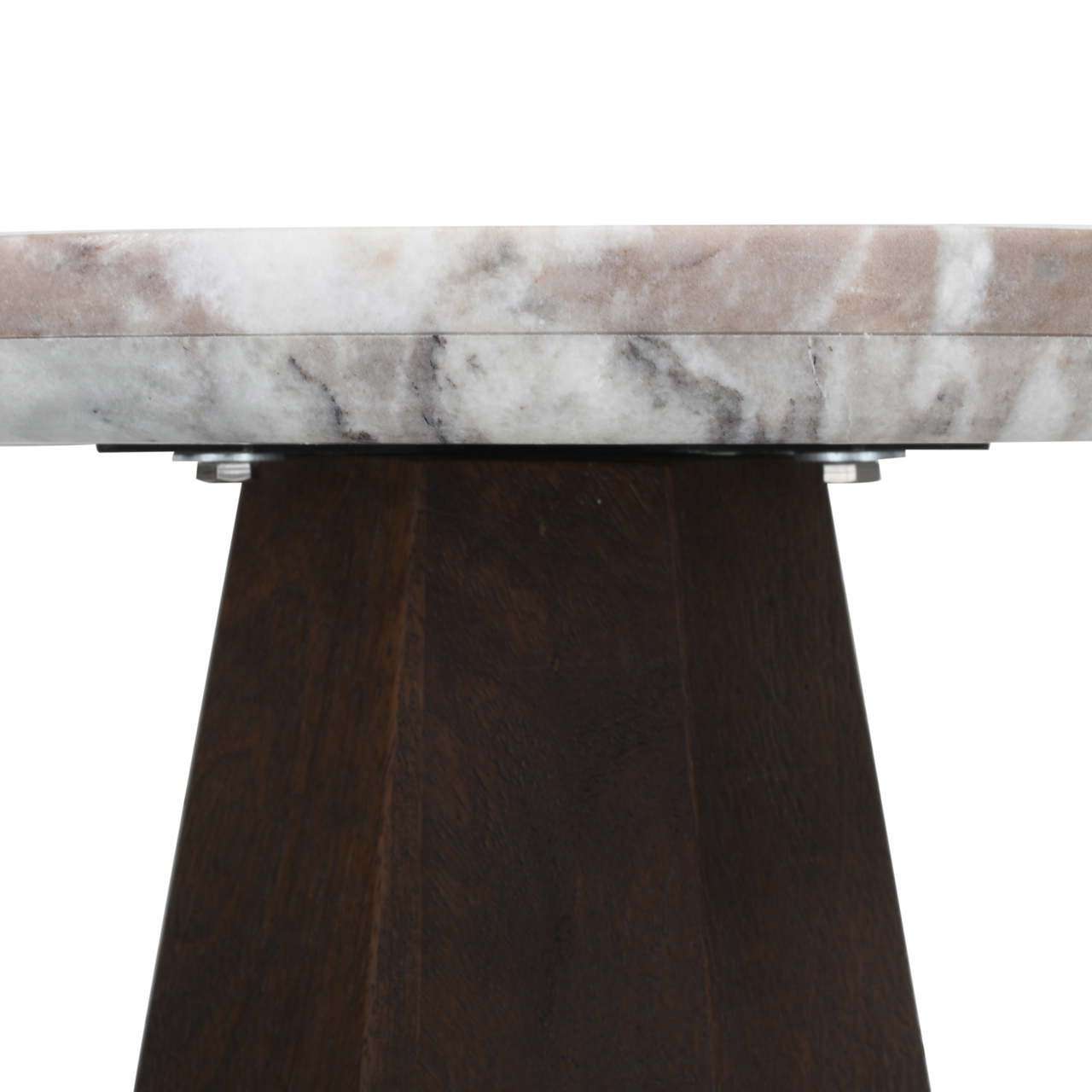Richmond Interiors Bijzettafel Oberoy Blush beige 45Ø
