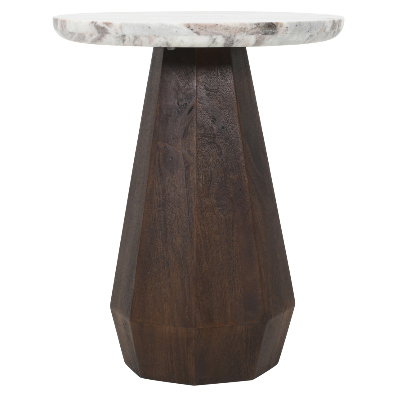 Richmond Interiors Bijzettafel Oberoy Blush beige 45Ø