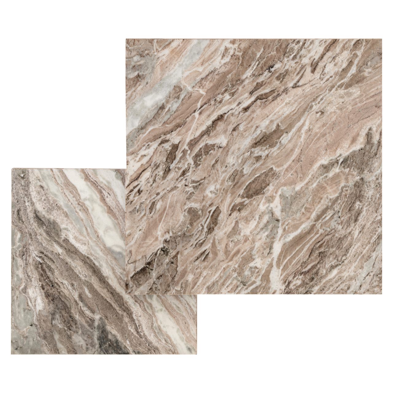 Richmond Interiors Salontafel Rashford Blush beige (Set of 2)