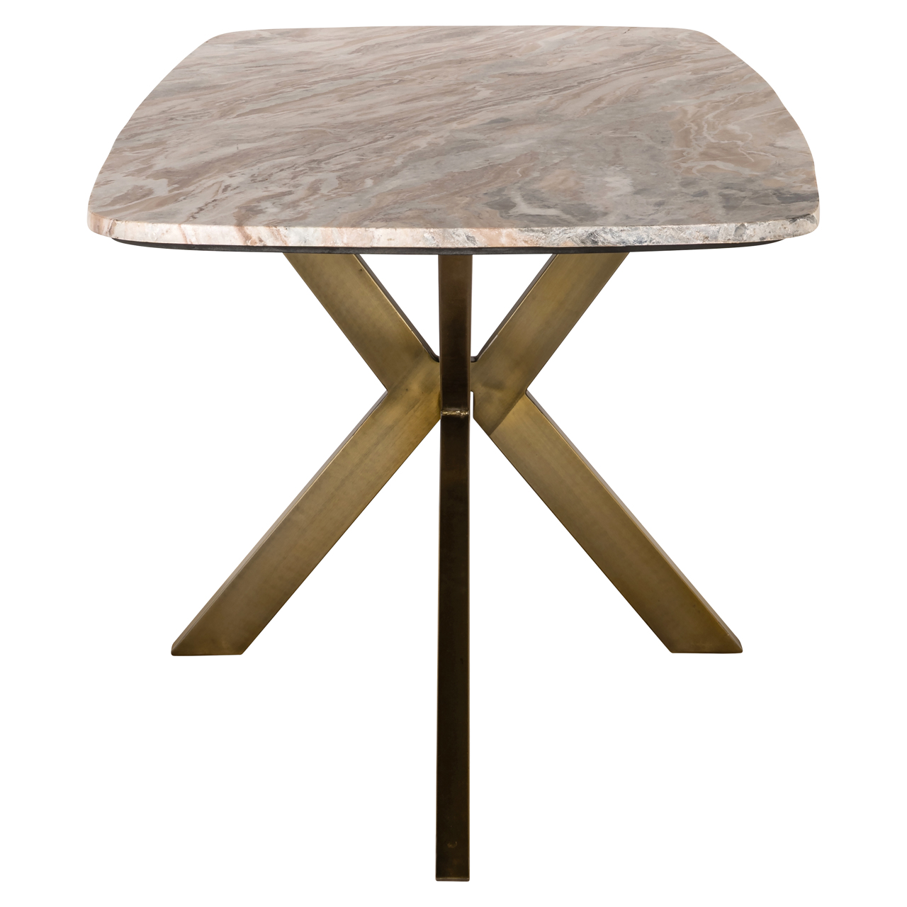 Richmond Interiors Eettafel Bottega Blush beige danish oval 190