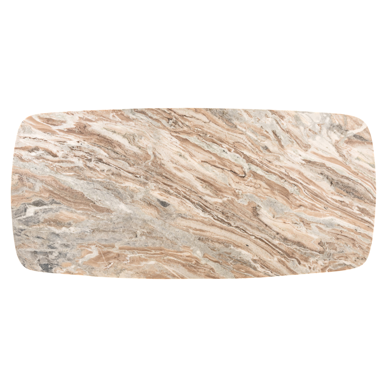 Richmond Interiors Eettafel Bottega Blush beige danish oval 190