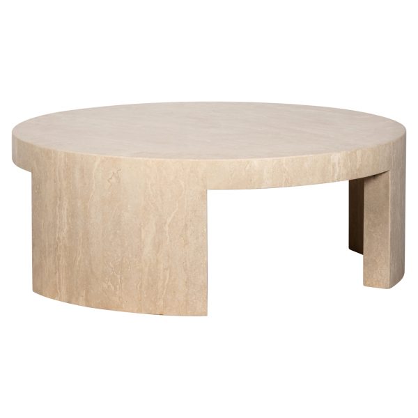 Richmond Interiors Salontafel Alexander Jones beige round (Biltmore)