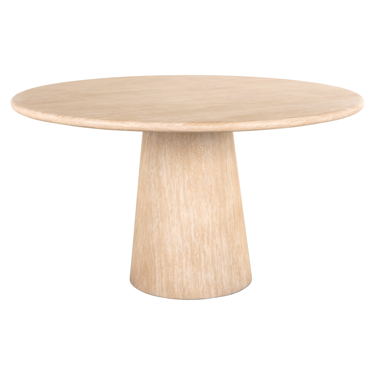 Richmond Interiors Eettafel Fictus beige 140Ø