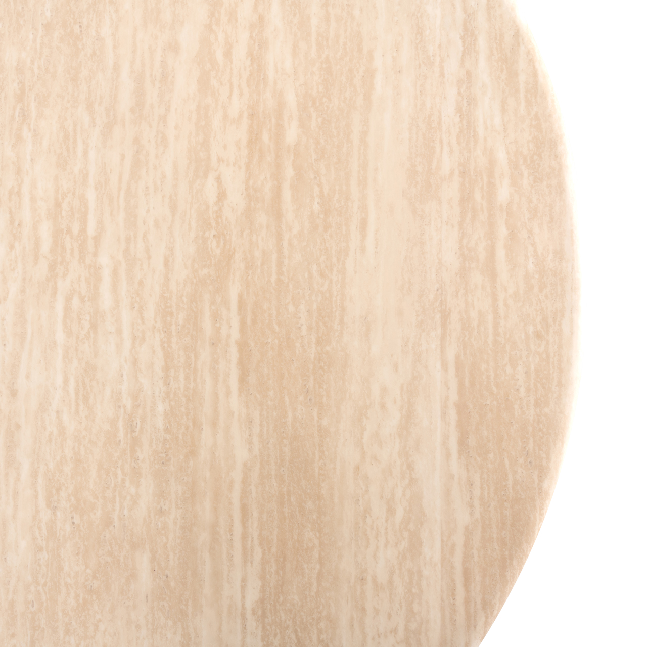 Richmond Interiors Eettafel Fictus beige 140Ø