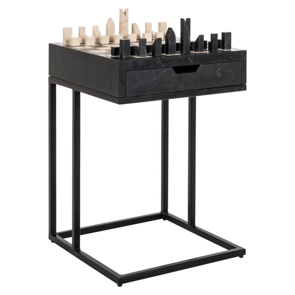 Richmond Interiors Bijzettafel Davos black