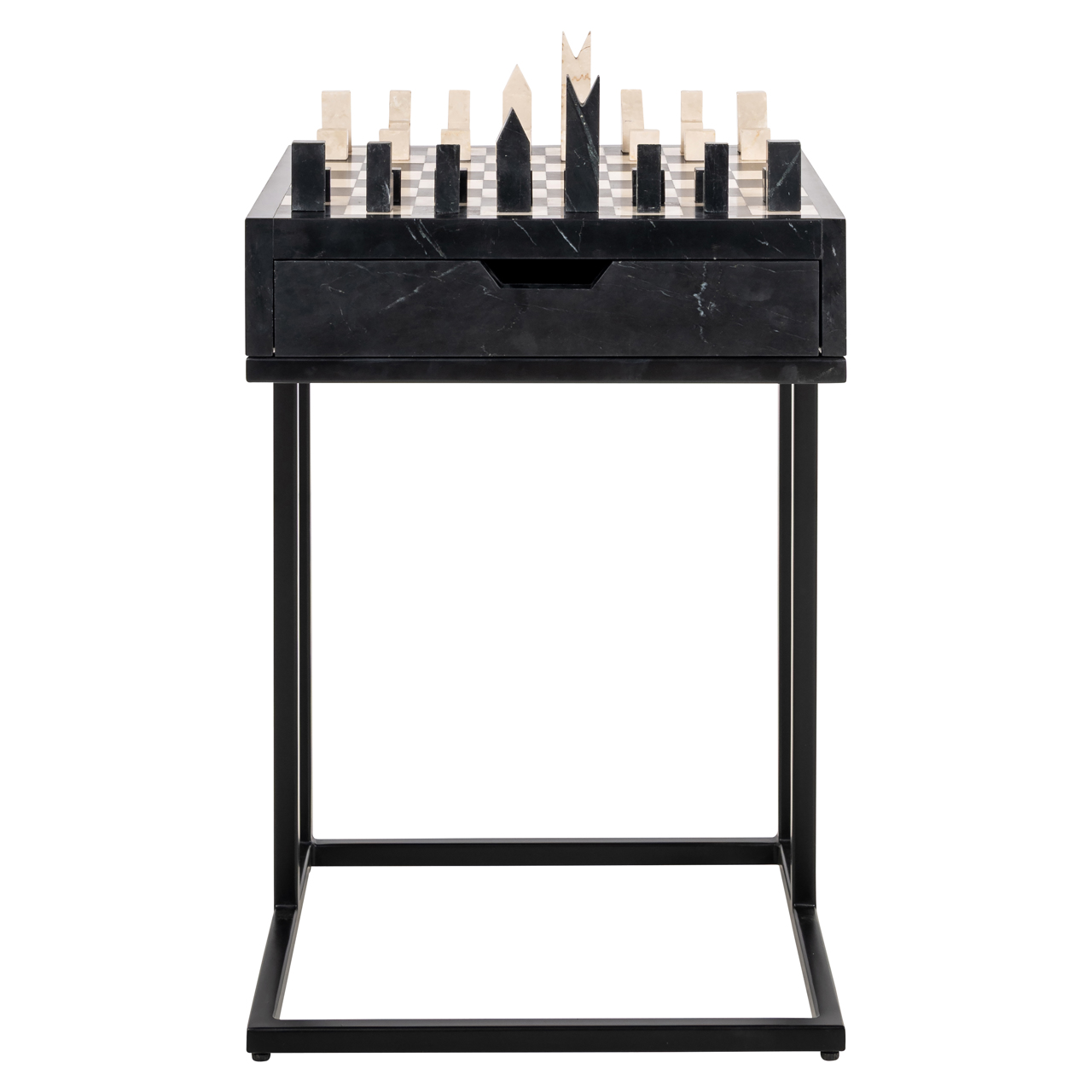 Richmond Interiors Bijzettafel Davos black