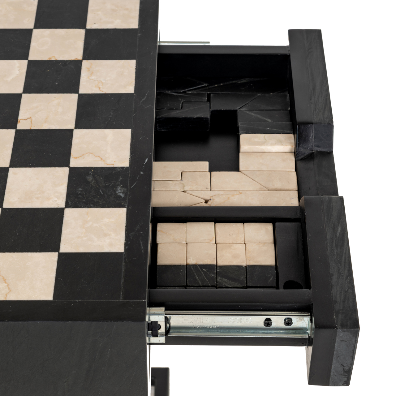 Richmond Interiors Bijzettafel Davos black