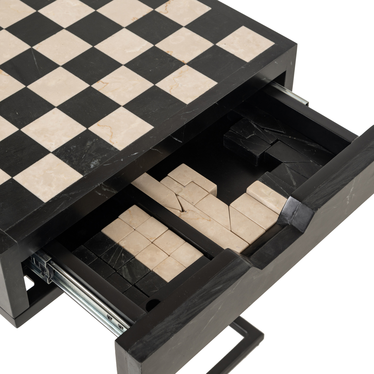 Richmond Interiors Bijzettafel Davos black
