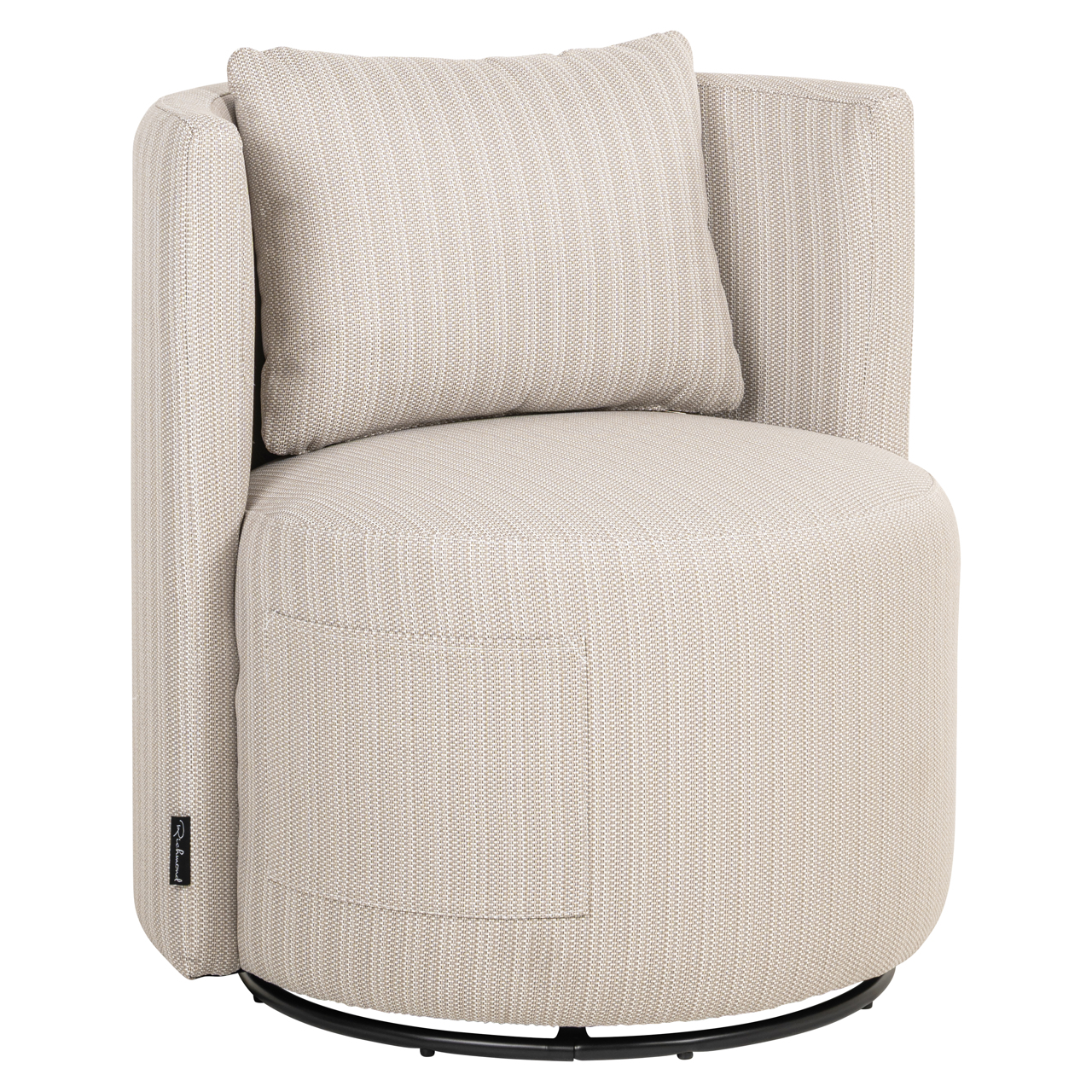 Richmond Interiors Outdoor eetkamerstoel Marlin beige swivel