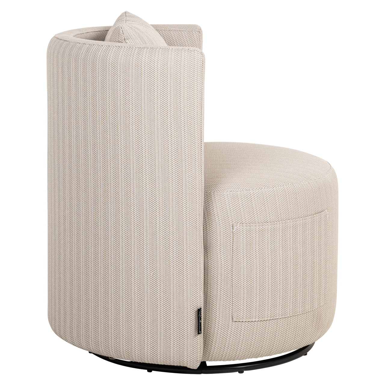 Richmond Interiors Outdoor eetkamerstoel Marlin beige swivel