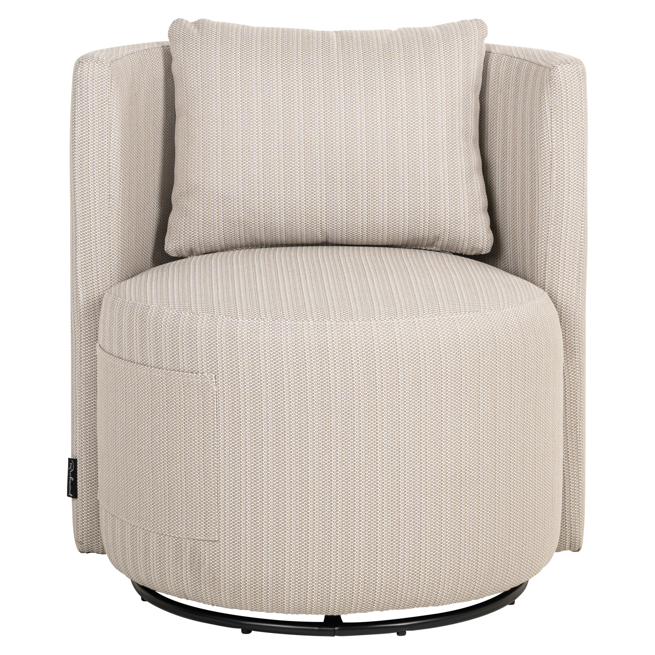 Richmond Interiors Outdoor eetkamerstoel Marlin beige swivel