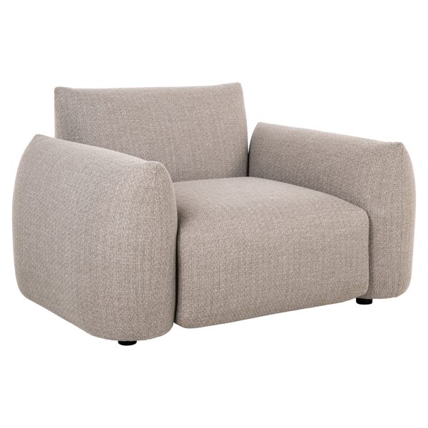 Richmond Interiors Outdoor lounge stoel Dawson greige alpine