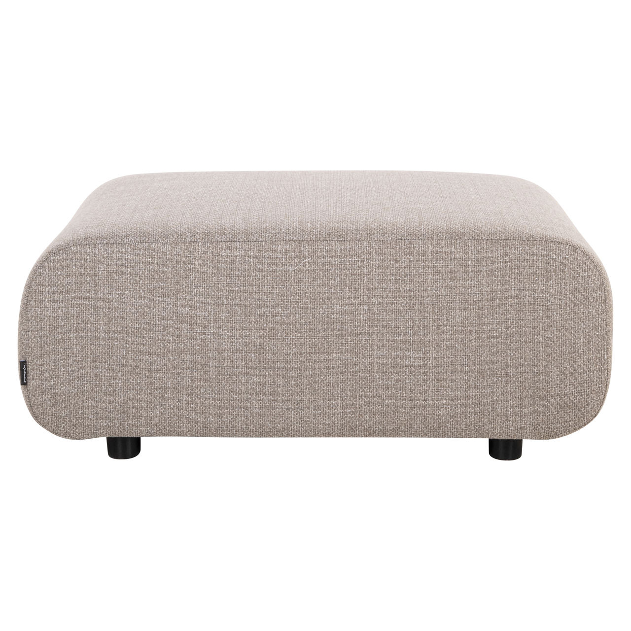 Richmond Interiors Buiten poef & voetenbank Dawson greige alpine