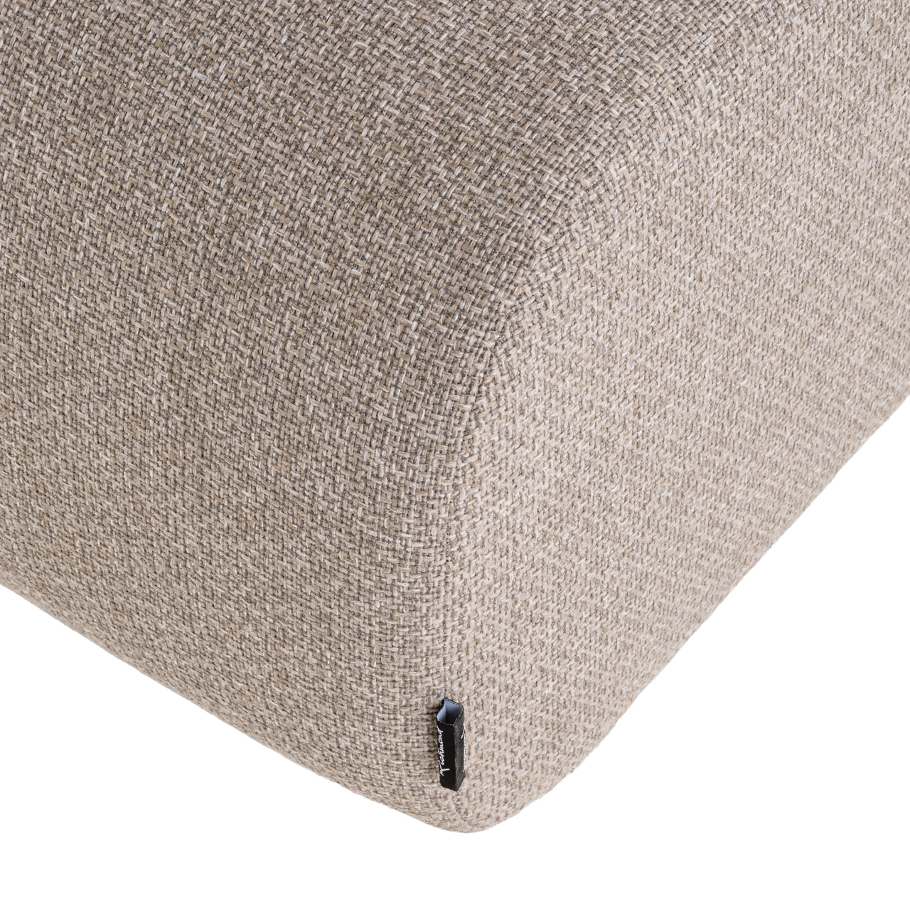 Richmond Interiors Buiten poef & voetenbank Dawson greige alpine