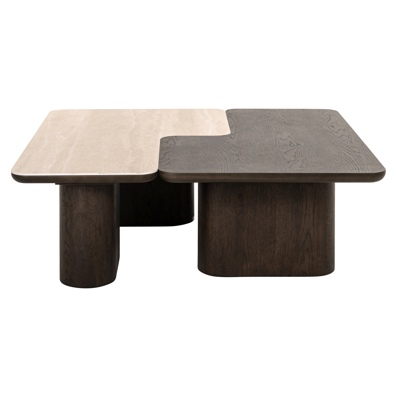 Richmond Interiors Salontafel Nando brown (Set of 2)