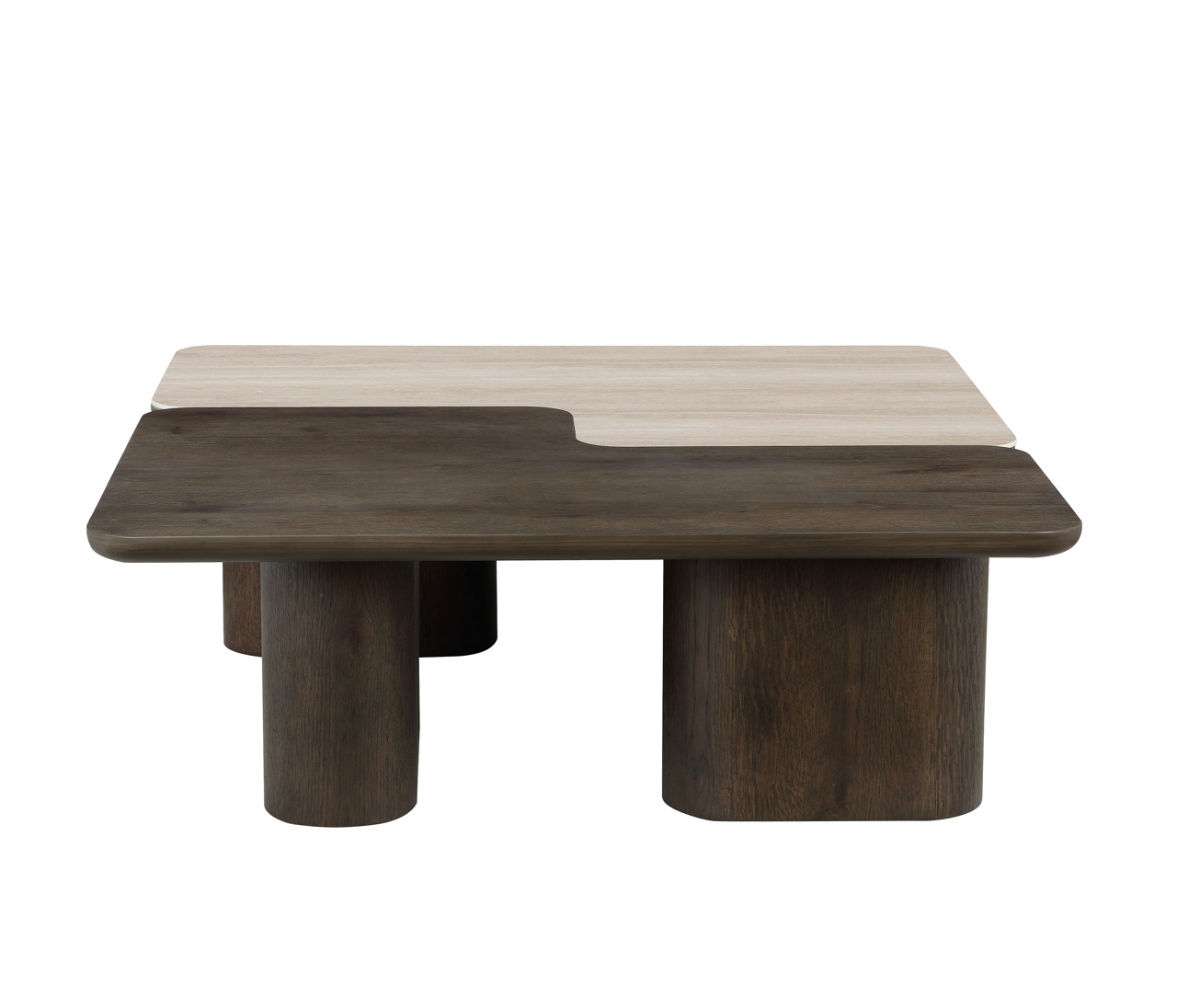 Richmond Interiors Salontafel Nando brown (Set of 2)