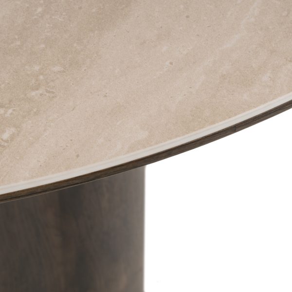 Richmond Interiors Eettafel Ritz brown 120Ø
