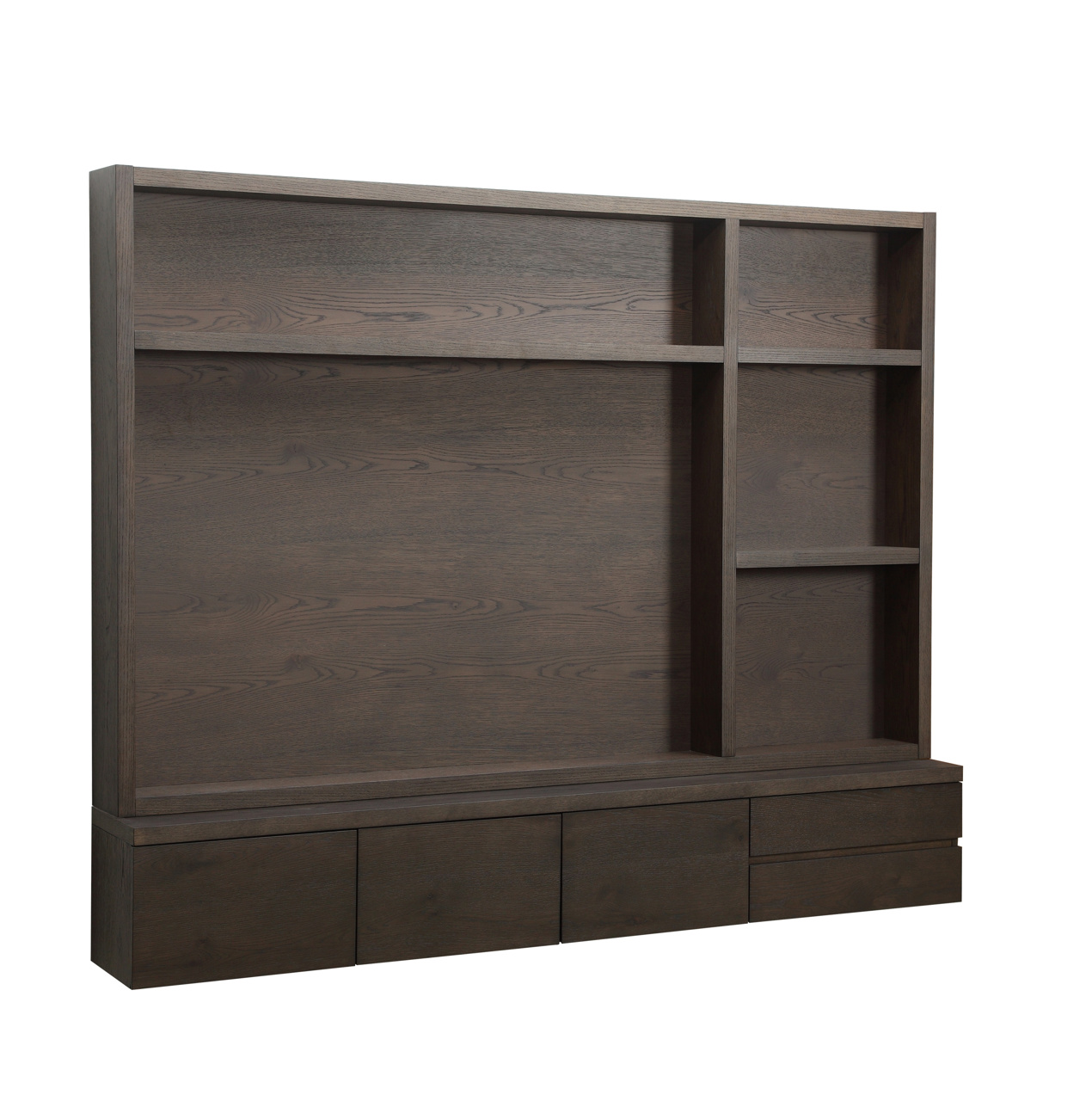 Richmond Interiors TV-meubel Lachance brown 3-doors 2-drawers