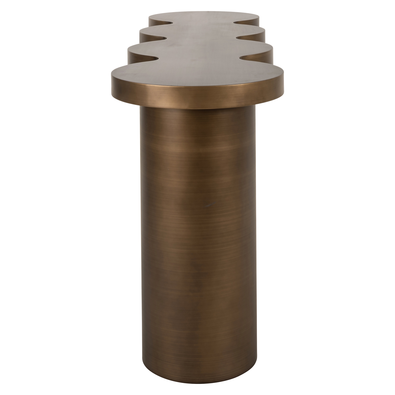 Richmond Interiors Console Bubba brushed gold