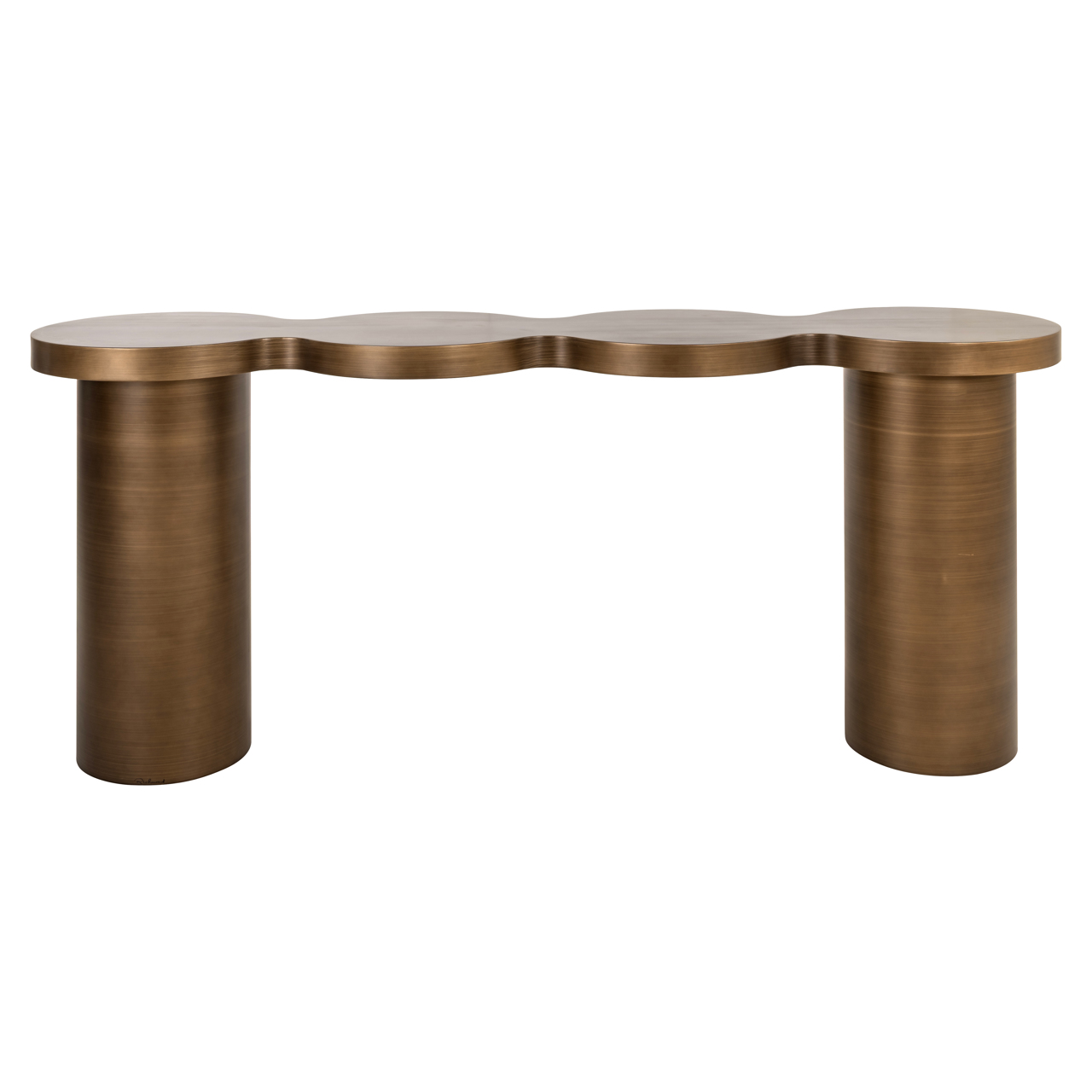 Richmond Interiors Console Bubba brushed gold