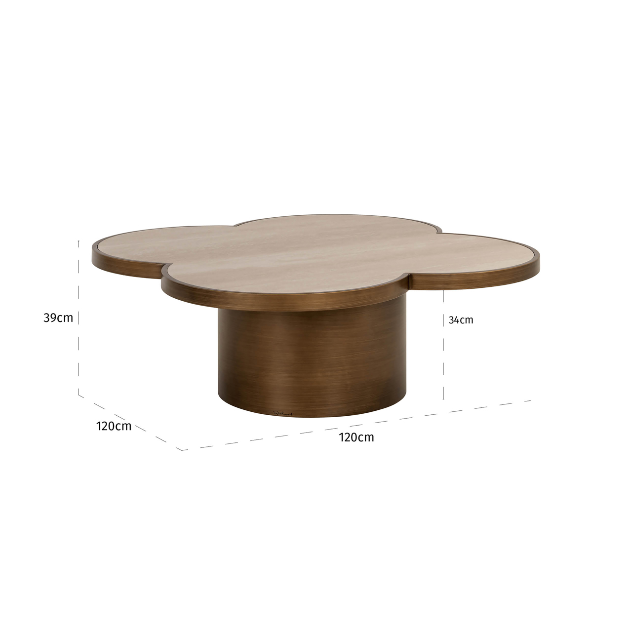 Richmond Interiors Salontafel Clover beige