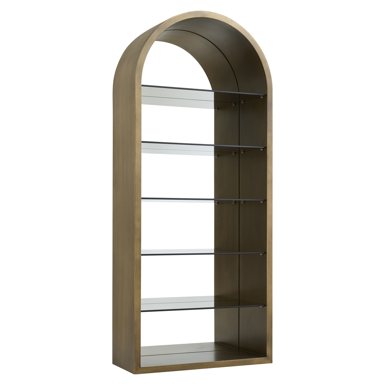 Richmond Interiors Wandkast Bowic brushed gold