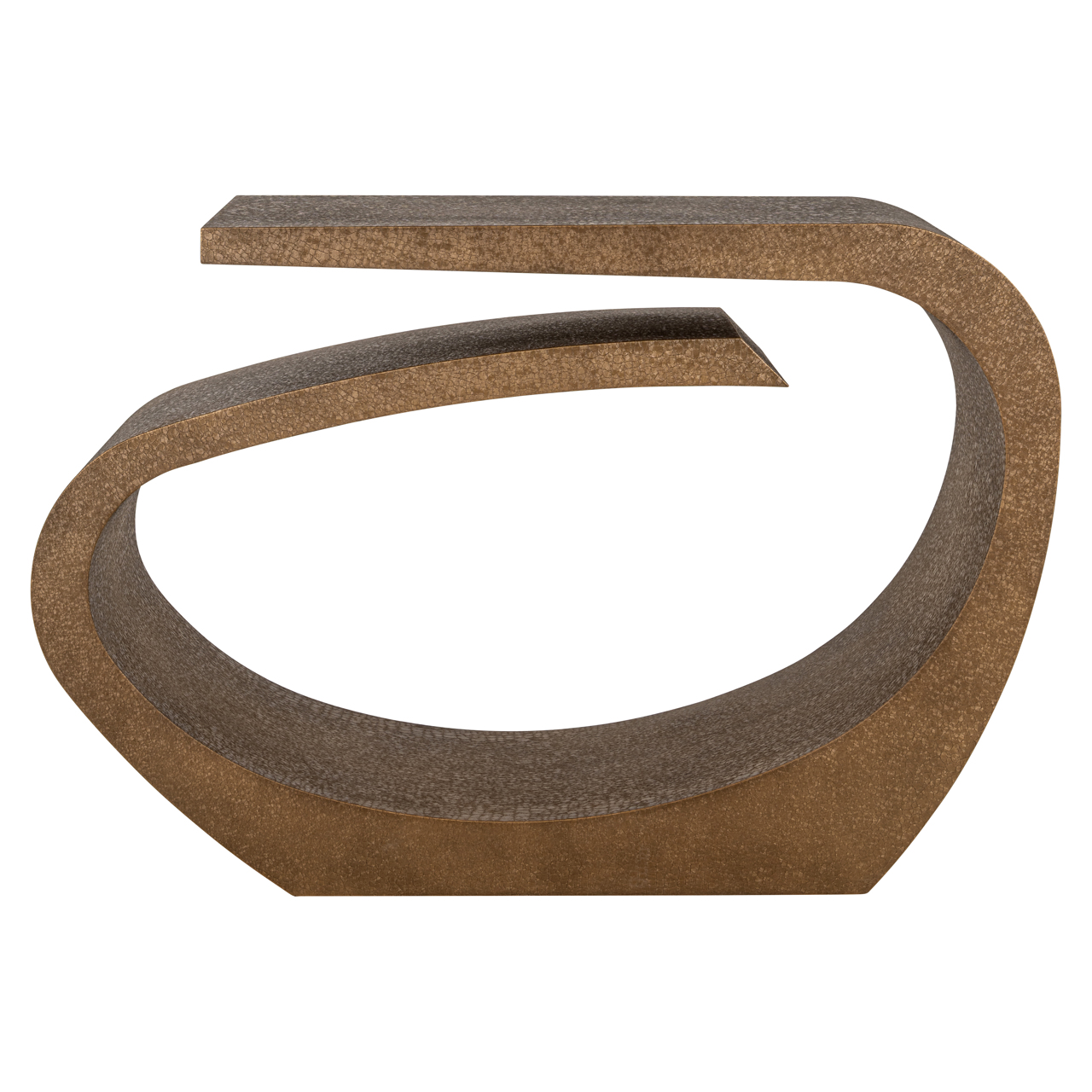Richmond Interiors Console Alhambra brushed gold