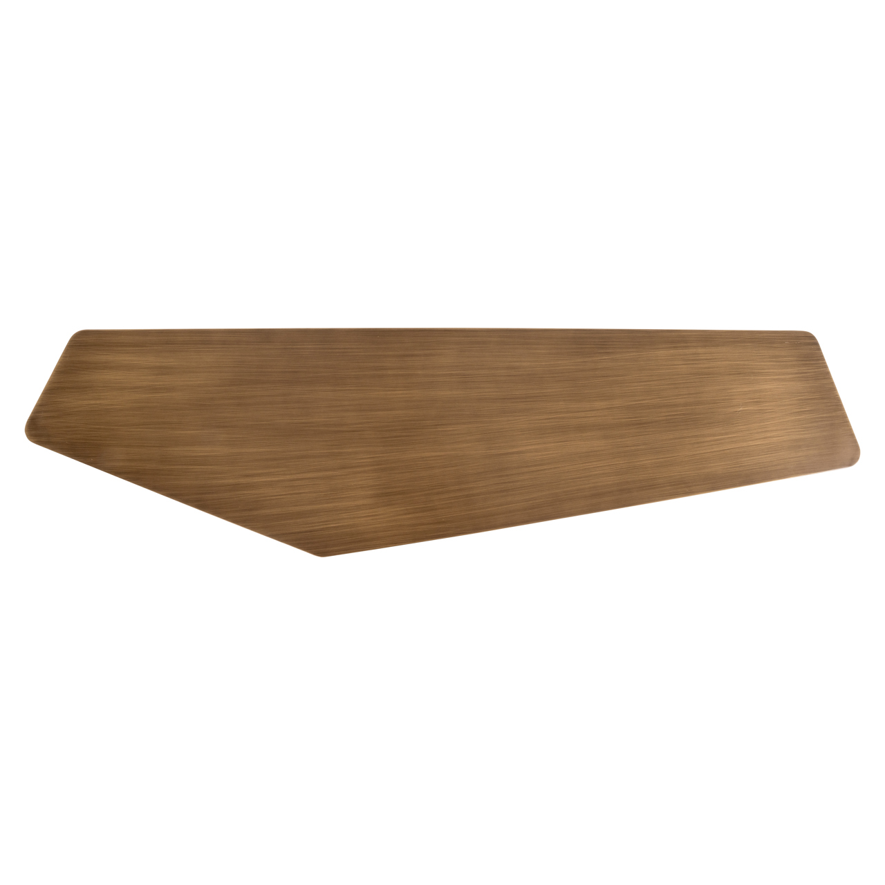 Richmond Interiors Console Hexa brushed gold